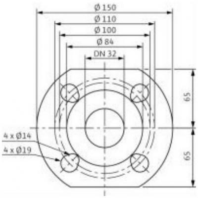 Насос циркуляционный Wilo Top-RL30/4 EM PN6/10